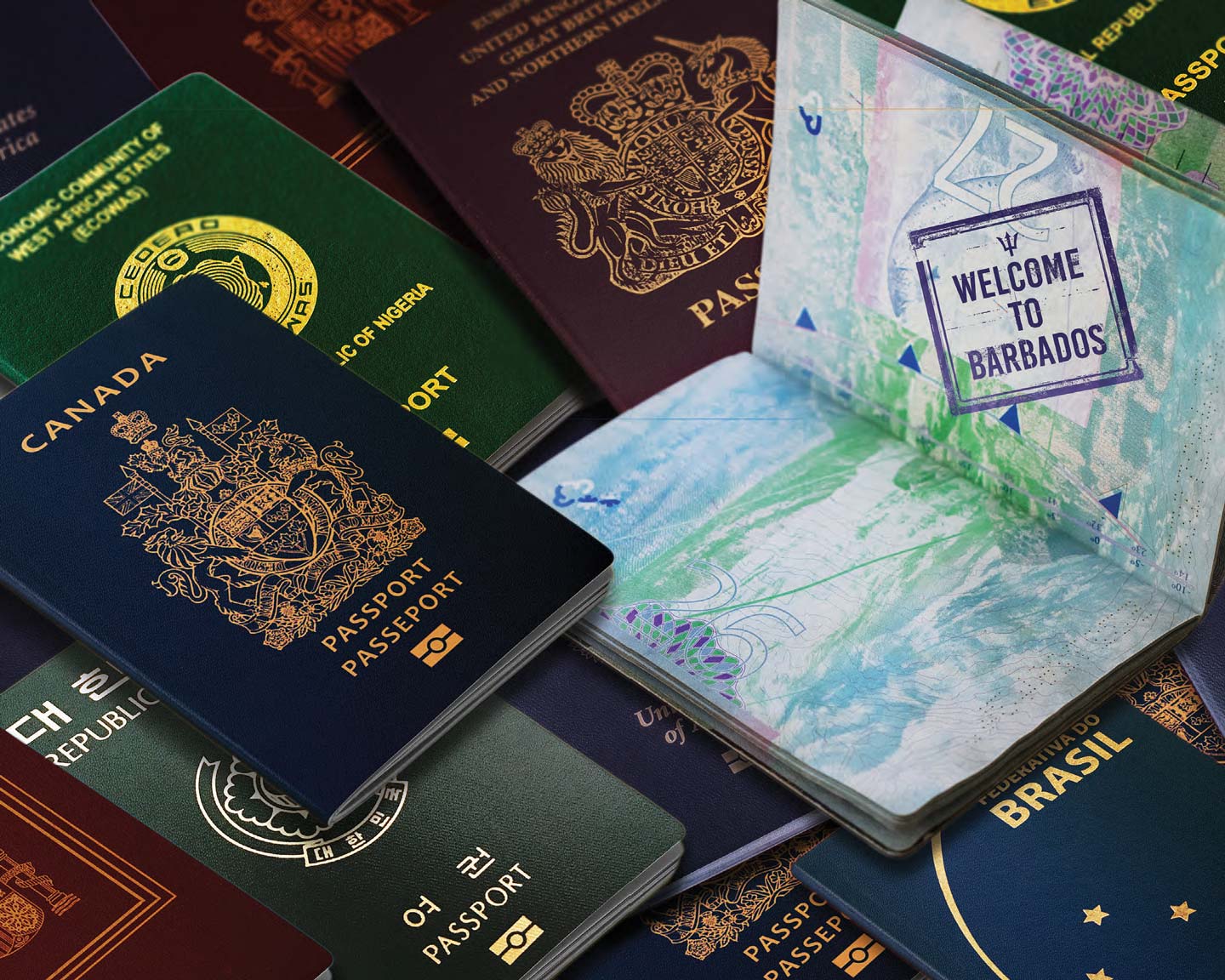 2026 Visa-Free Travel Barbados welcome stamp details