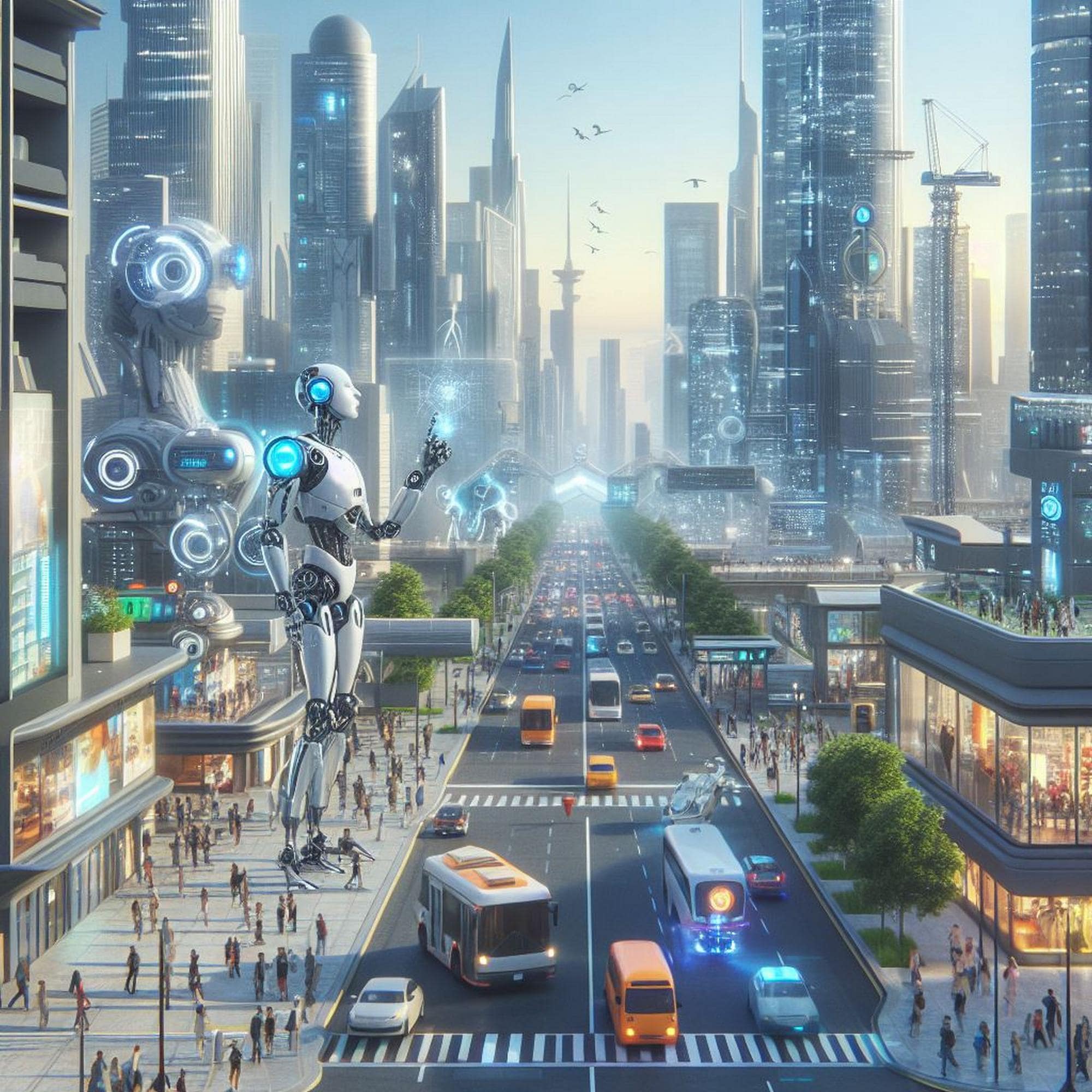 AI travel planning street